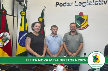 Nova Mesa Diretora 2026