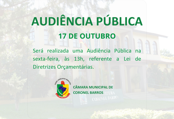 Audiência Pública
